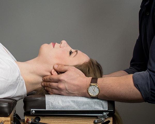 Lady having a treatment