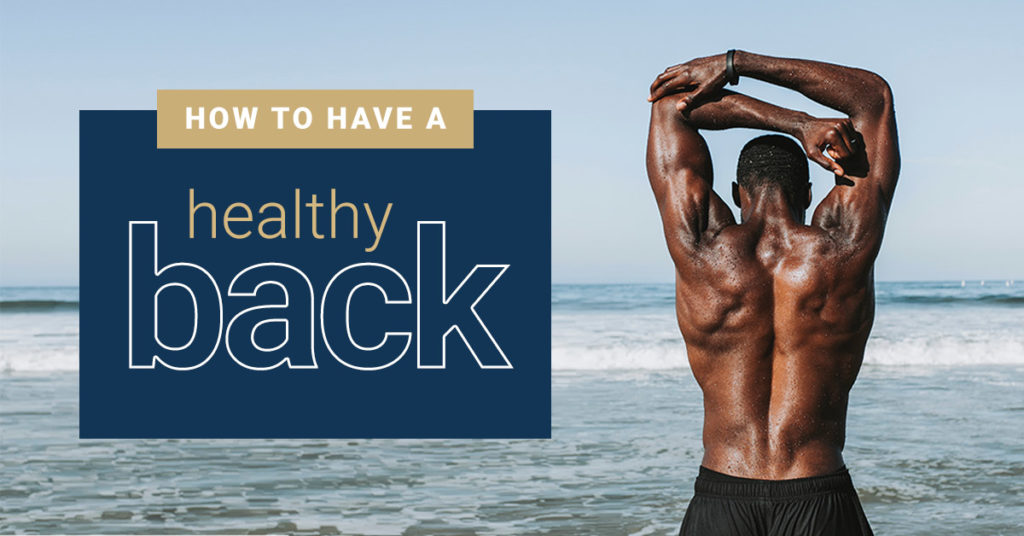 How To Have A Healthy Back Nimbus Clinics