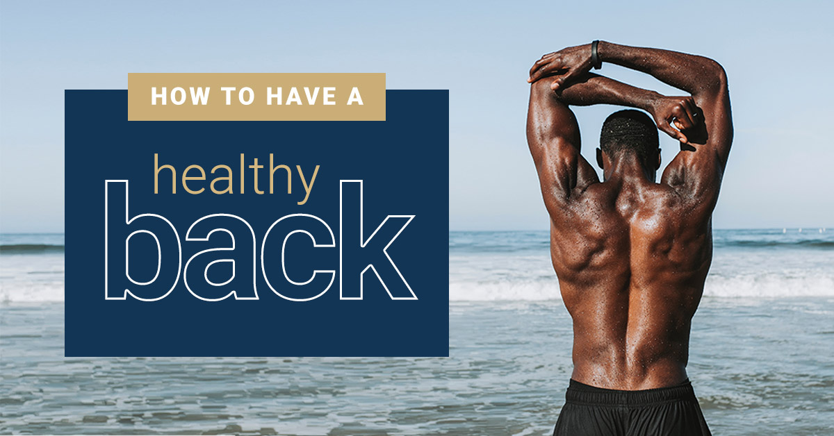 How to Have a Healthy Back | Nimbus Clinics